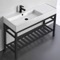 Modern Console Sink Vanity, 48