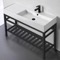 Modern Console Sink Vanity, 48