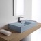 Light Blue Bathroom Sink, Ceramic