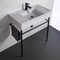 Modern Console Sink, Marble Style Sink, 32