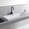 Rectangular White Ceramic Drop In Sink