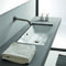 Undermount Bathroom Sink, White Ceramic