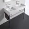Double Console Sink, Modern, 40