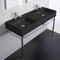 Modern Double Console Sink, 48