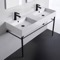 Double Console Sink, Modern, 48