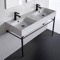Modern Console Sink, Marble Style Sink, 48