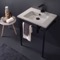 Small Modern Console Sink, 24