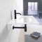 Ultra Thin Rectangular White Ceramic Wall Mounted Sink