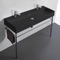 Double Trough Console Sink, 48