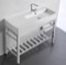 Modern Console Sink Vanity, 40