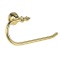 Gold Finish Classic Style Brass Towel Ring