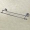 Double Towel Bar, 24 Inch, Classic-Style, Brass