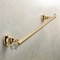 Towel Bar, Gold, Brass, 20 Inch, with Crystals