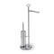 Free Standing Classic-Style 2-Function Bathroom Butler in Chrome