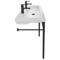 Double Trough Console Sink, 48