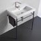 Small Modern Console Sink, 24