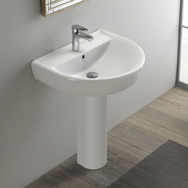 Curved towel bar for pedestal sink hotsell
