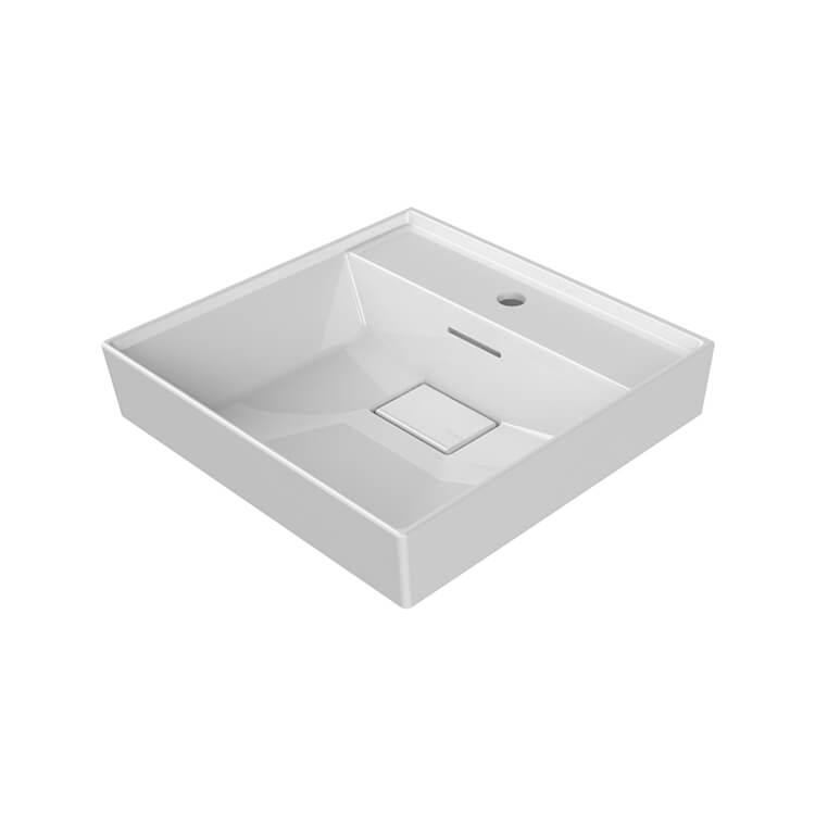 CeraStyle 037000-U Bathroom Sink, Sharp | Nameek's