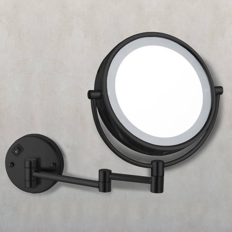 Nameeks AR7729-BLK-10x Makeup Mirror, Glimmer