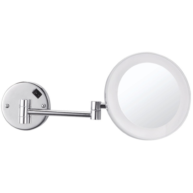 Makeup Mirror, Nameeks AR7706, Round Wall Mounted 3x Makeup Mirror with LED, Hardwired