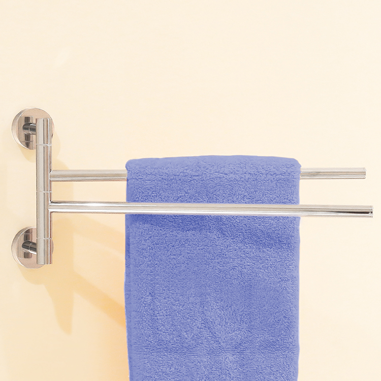 Towel Bar, Nameeks NFA008, 14 Inch Double Swivel Towel Bar