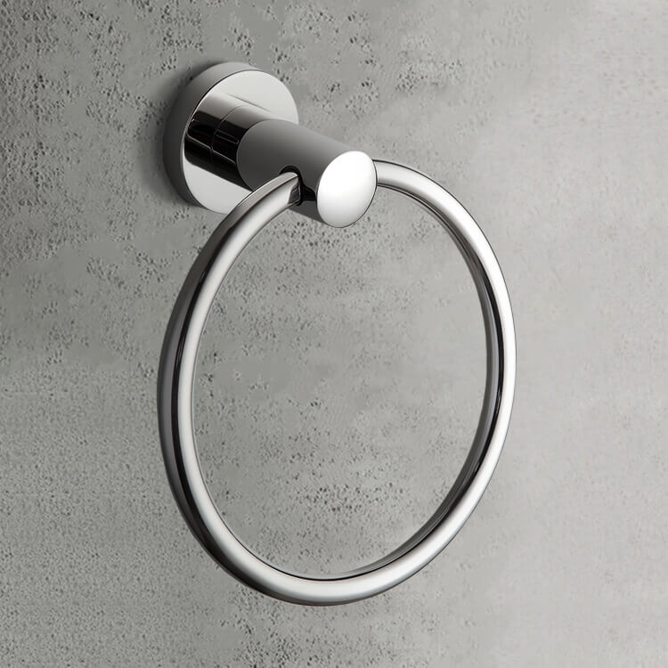 Nameeks Nameeks General Hotel Wall Mounted Towel Rack in Chrome Nameeks Nameeks General Hotel Wall Mounted Towel Rack in Chrome