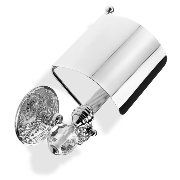 Stilhaus Nt11cv Toilet Paper Holder Noto Cristallo Nameek S Toilet Paper Holder Stilhaus Nt11cv Luxury Roll With Cover And Crystal Gl