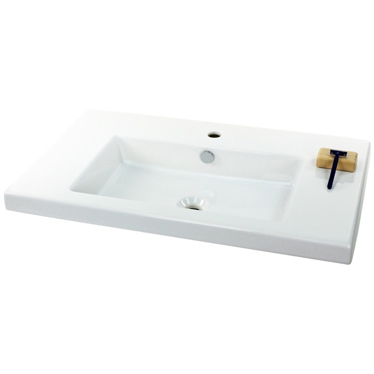 Tecla CAN02011-CON Console Bathroom Sink, Cangas