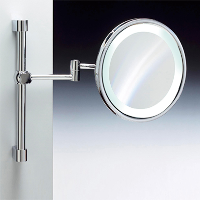 Windisch 99189 Makeup Mirror Fluorescent Mirrors Nameek S Makeup Mirror Windisch 99189 Wall Mounted Round Lighted 3x Or 5x Chrome Gold
