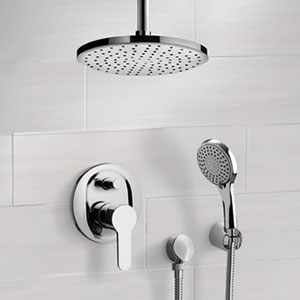 Ceiling Mounted Shower Faucets