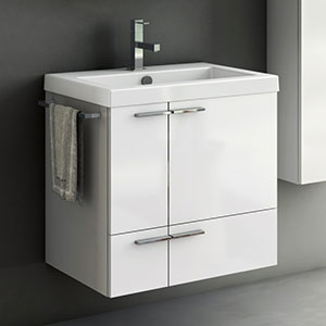 White Bathroom Vanities