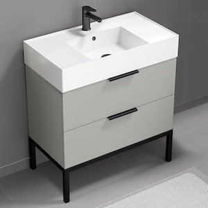 Gray Bathroom Vanities