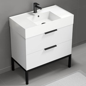 White Bathroom Vanities